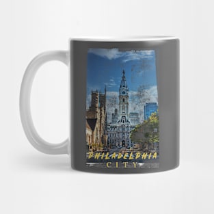 Philadelphia Building Mug